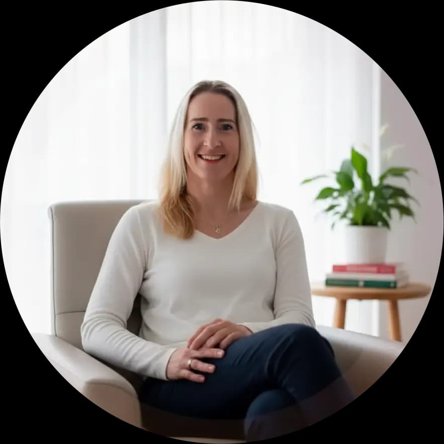 Professionele hypnotherapeut in praktijk