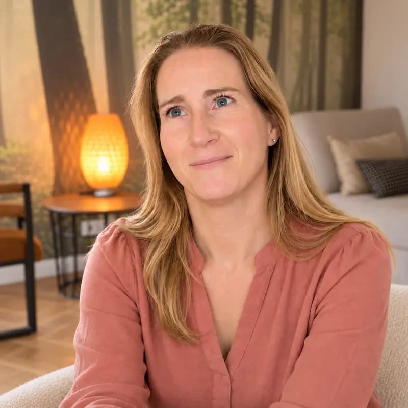 Professionele hypnotherapeut in praktijk