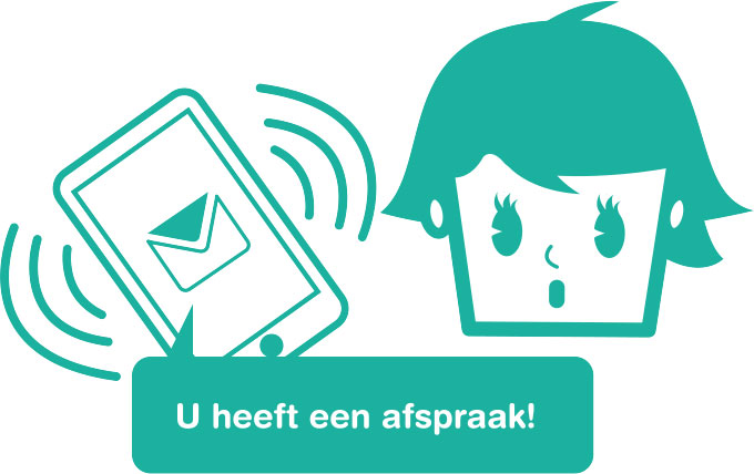 Online videoconsult - Herinnering van de afspraak