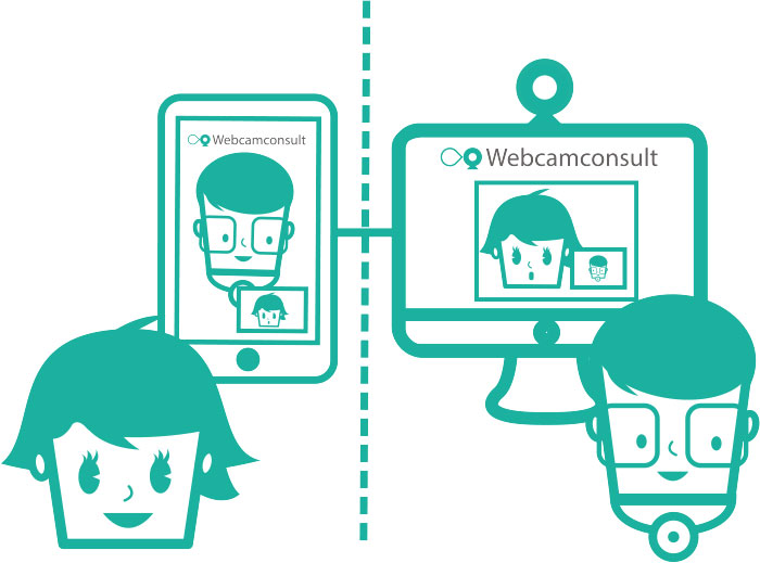 Online videoconsult wordt gestart